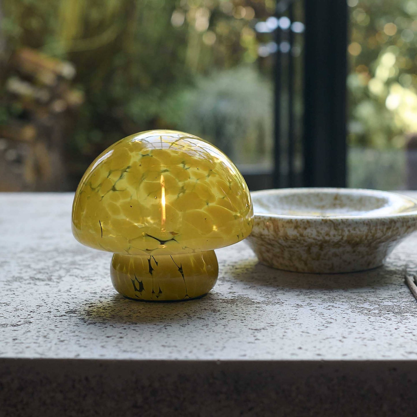 LAMPE DE TABLE PORTABLE PANDORA, MIEL