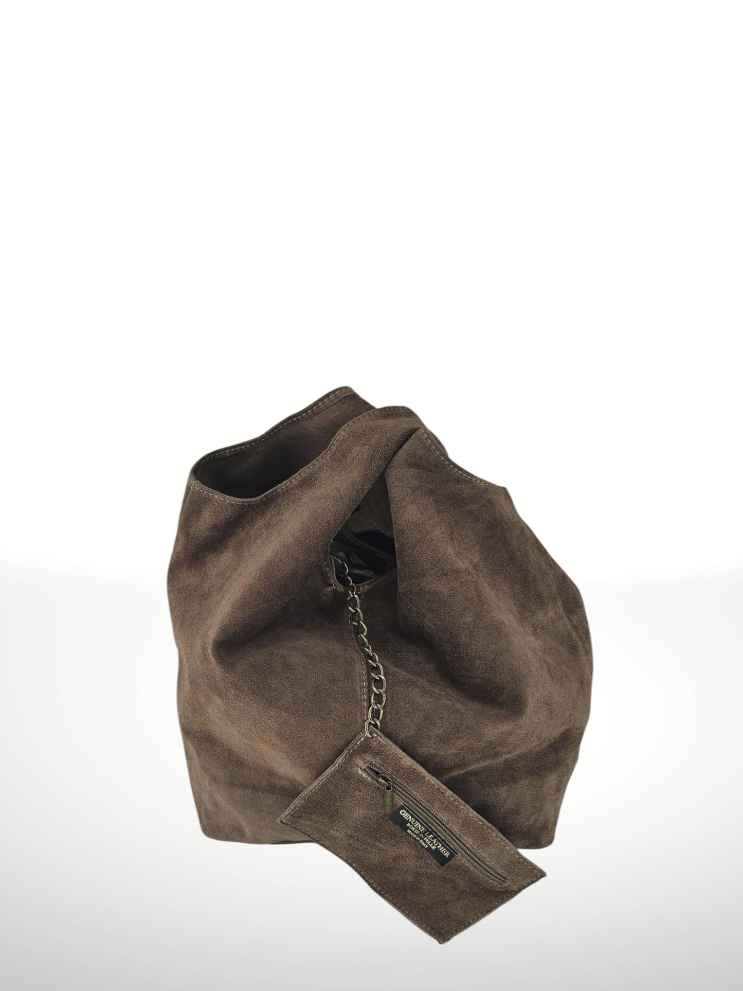 Sac à bandoulière en cuir suédé Giannina 221024