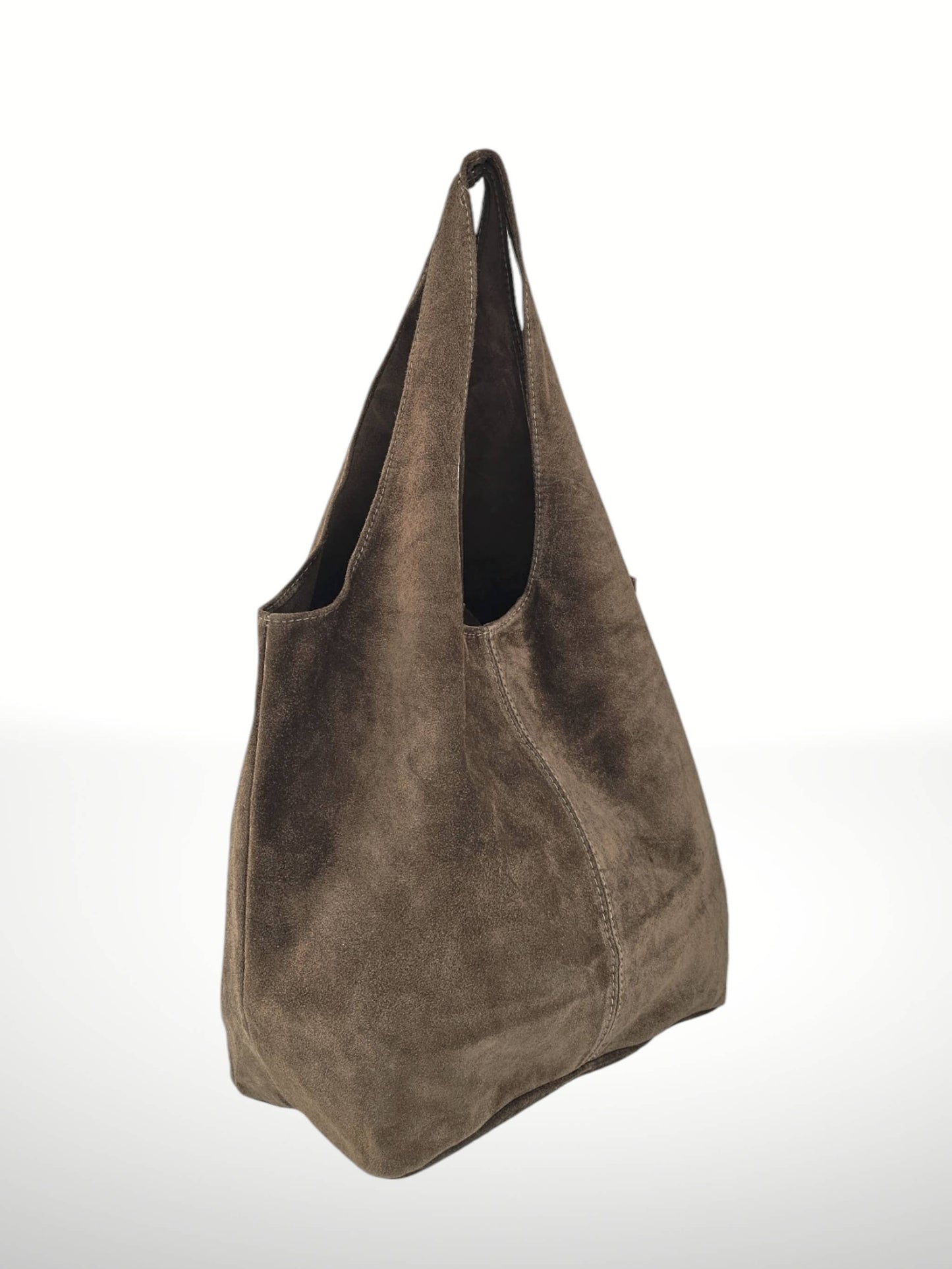 Sac à bandoulière en cuir suédé Giannina 221024