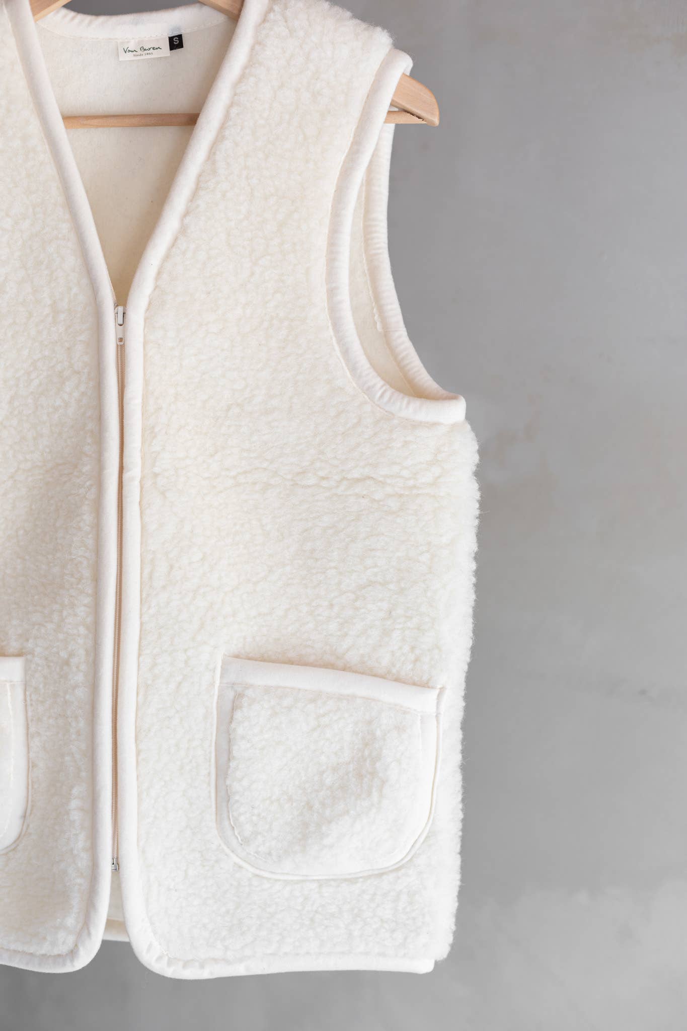 Gilet matelassé Taru Off-White -7 tailles