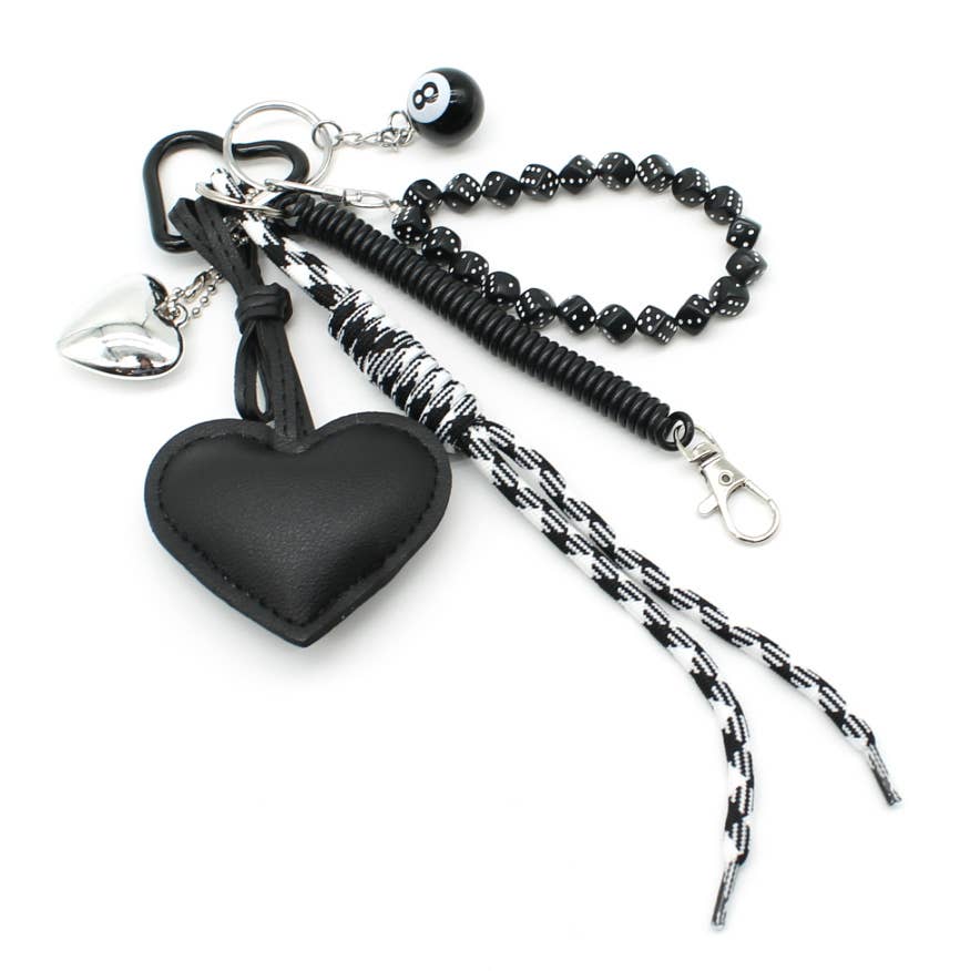 Le bijou de Sac Coeur Les Choses qu'on Aime Noir