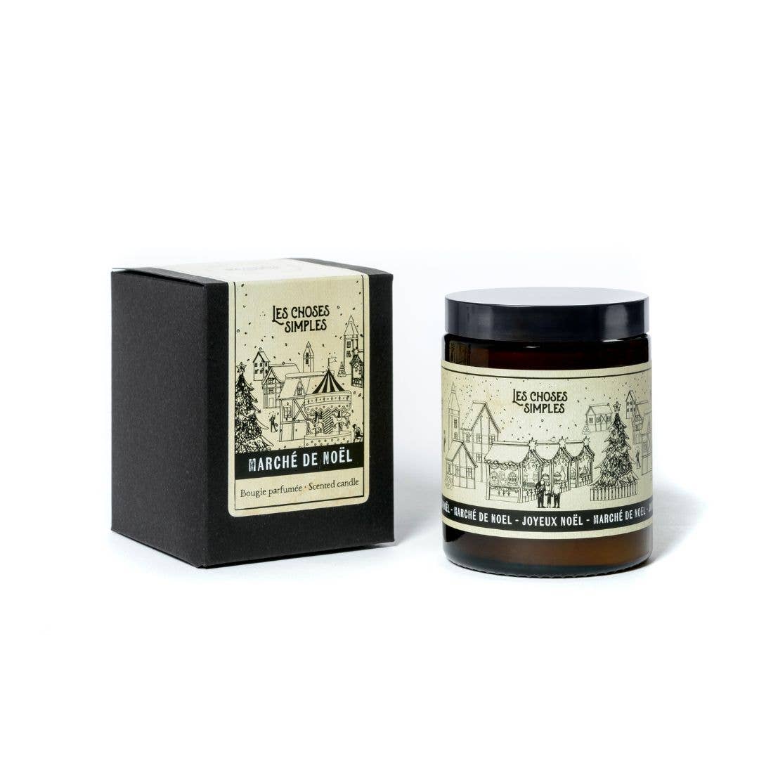 Bougie de Noël - Marché de Noël