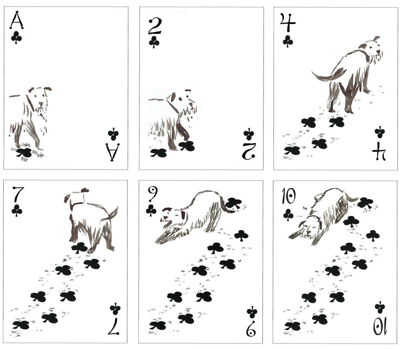 Le Jeu de cartes poétique Chiens Les Choses qu'on Aime