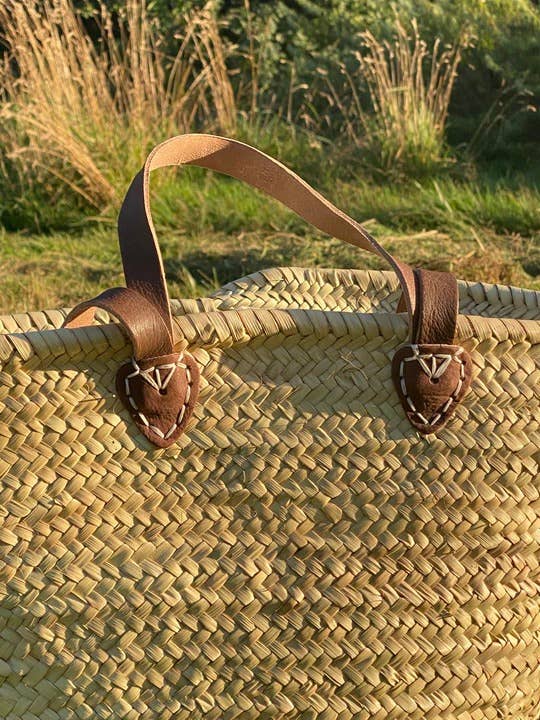 Le Panier en Paille à bandoulière