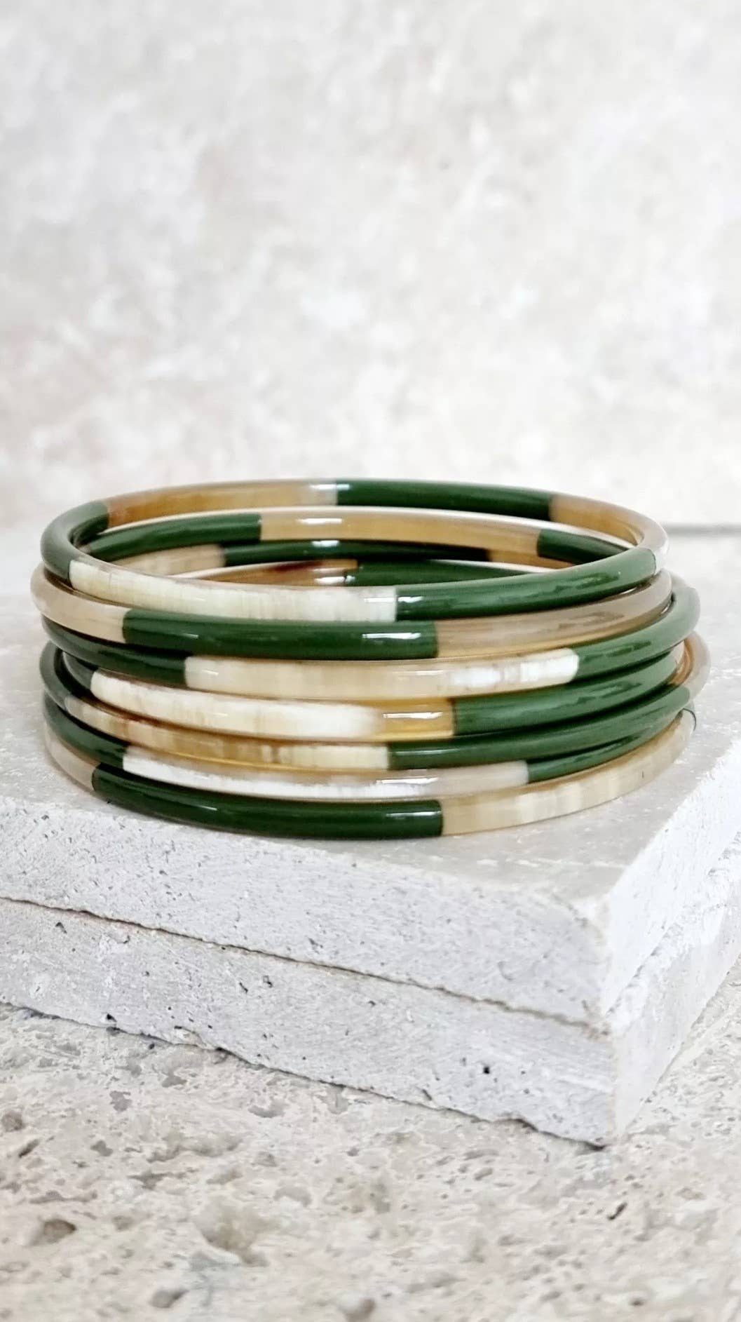 Les Joncs en Corne Fin Vert Les Choses qu'on Aime