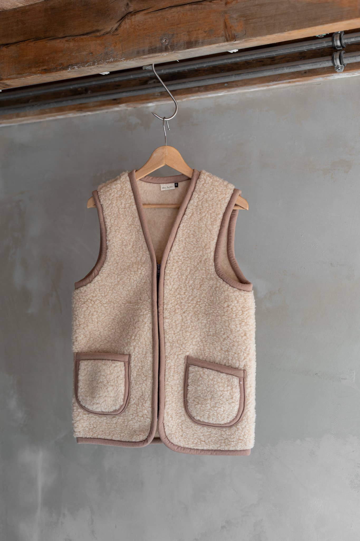 Gilet matelassé Taru Camel - 7 tailles