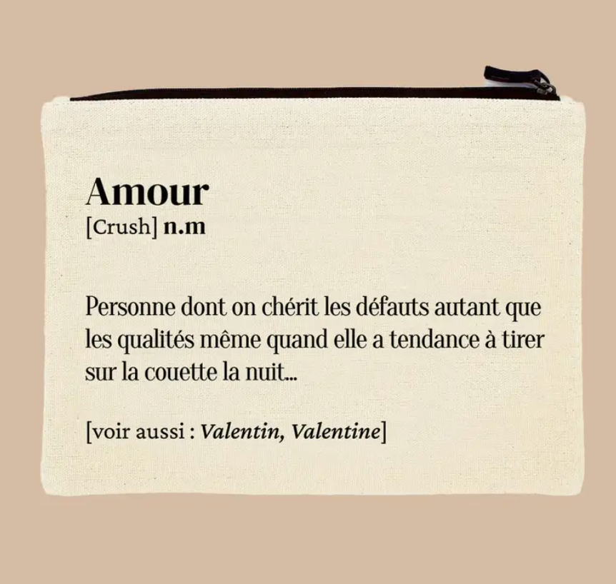 La troussette Amour Les Choses qu'on Aime