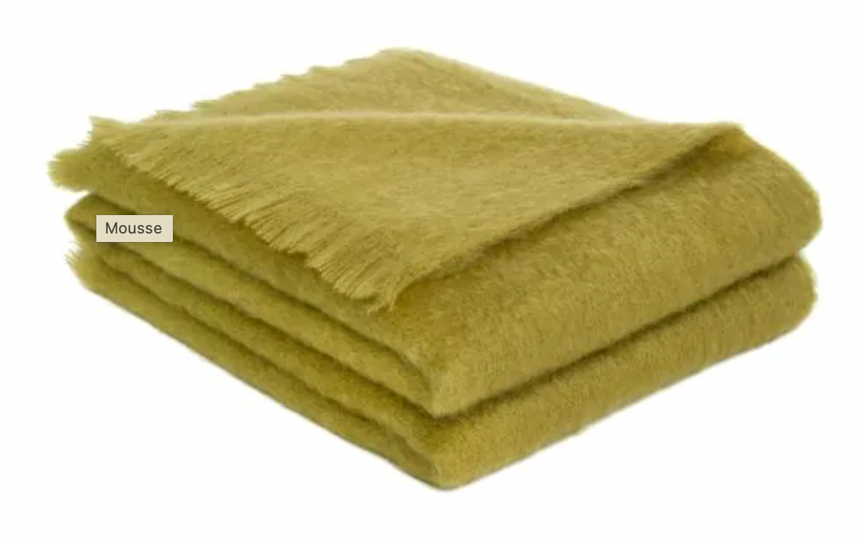 Le Plaid Vaporeux en Mohair