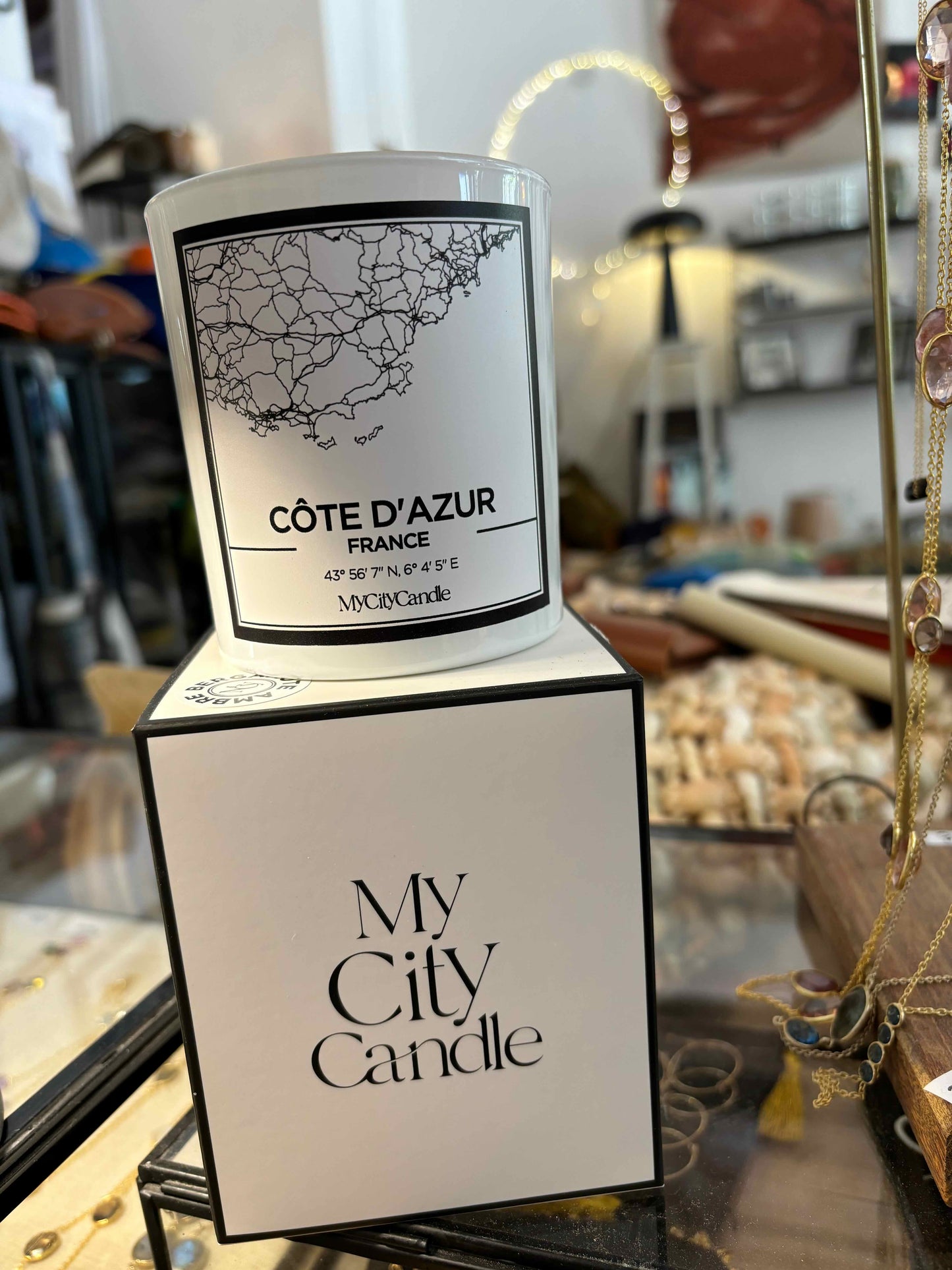 La Bougie Côte d'Azur Ambre et Bergamote