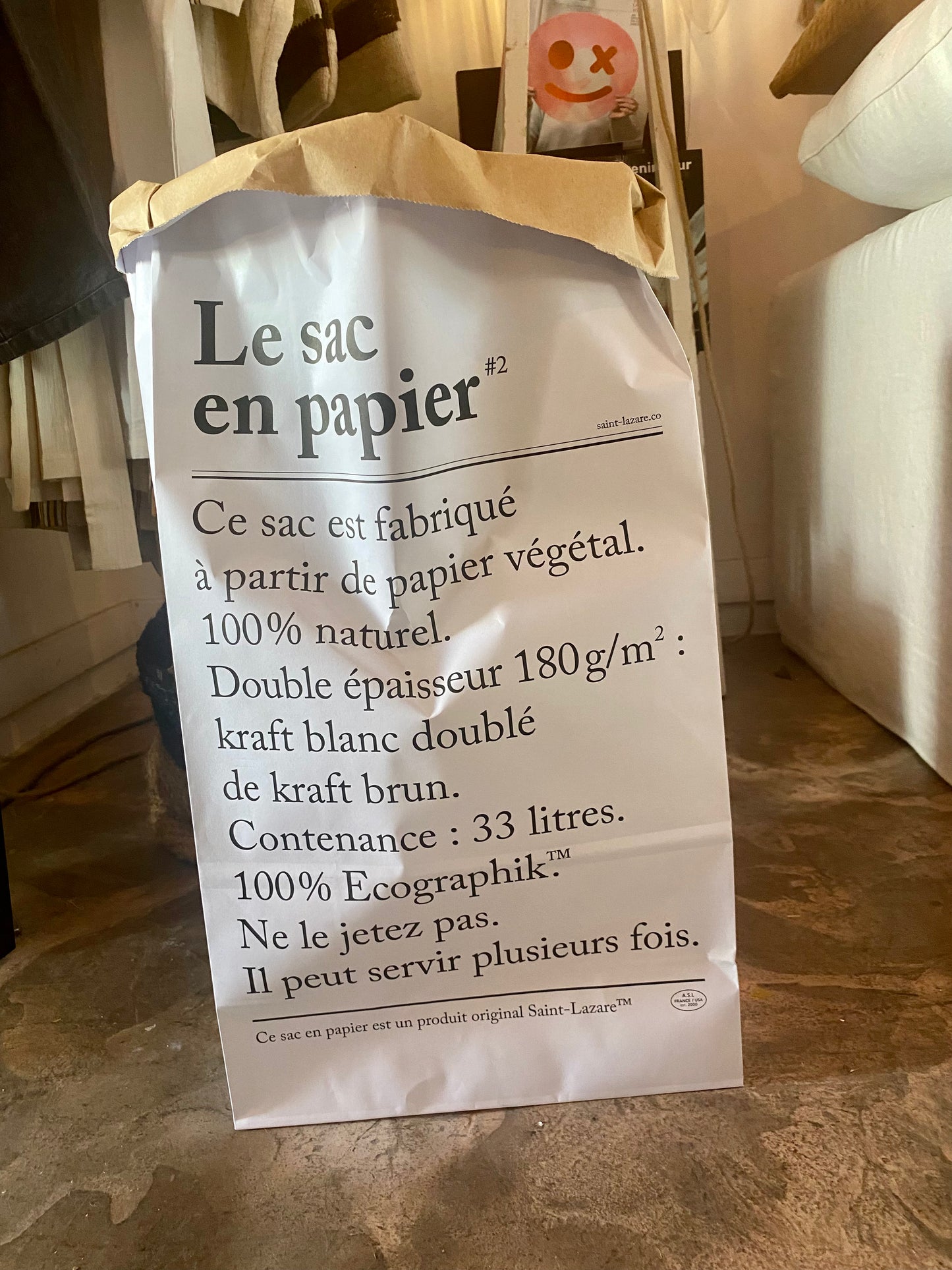 Le Sac en papier multi-usage