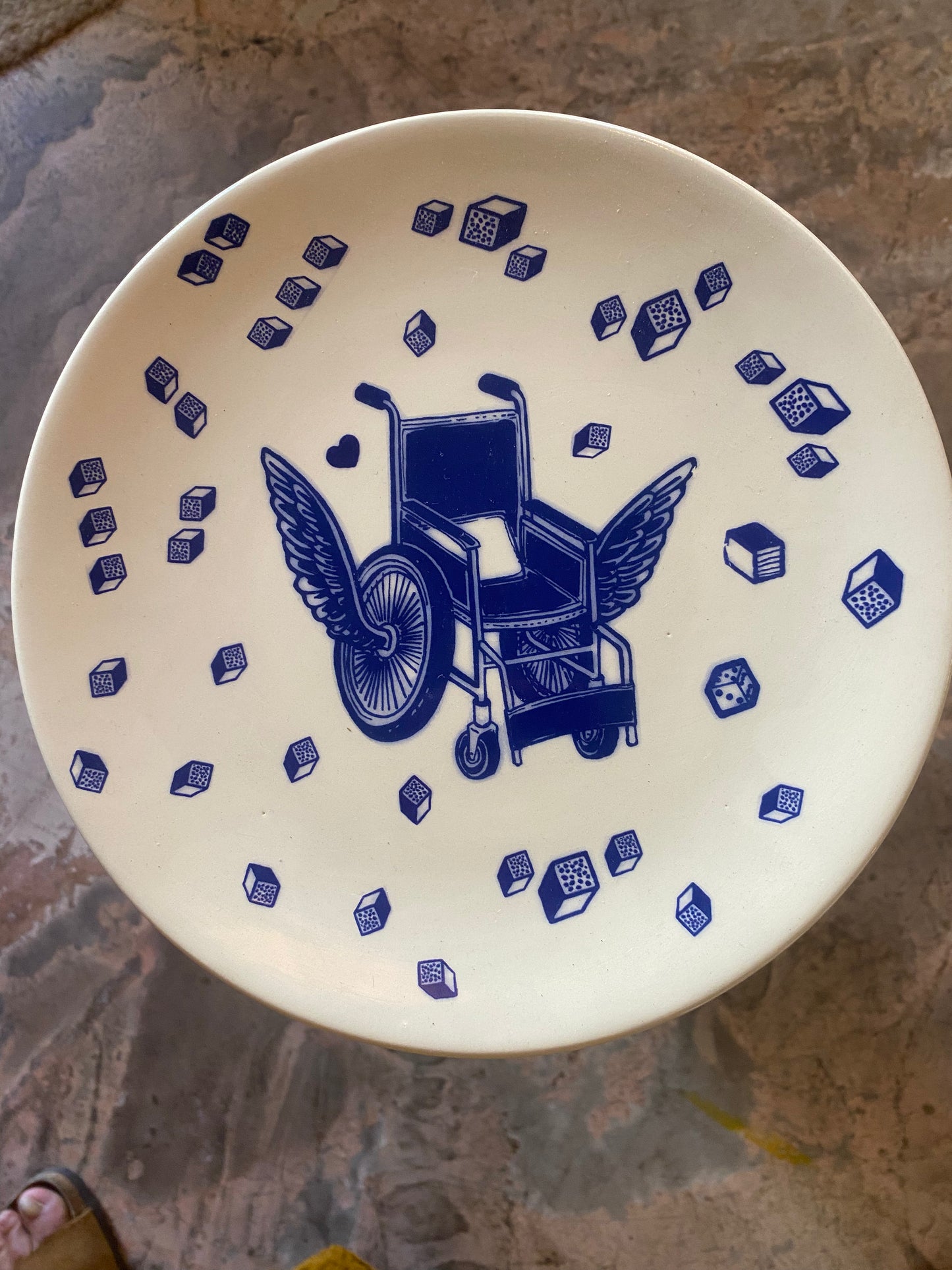 Platos de desayuno de roca