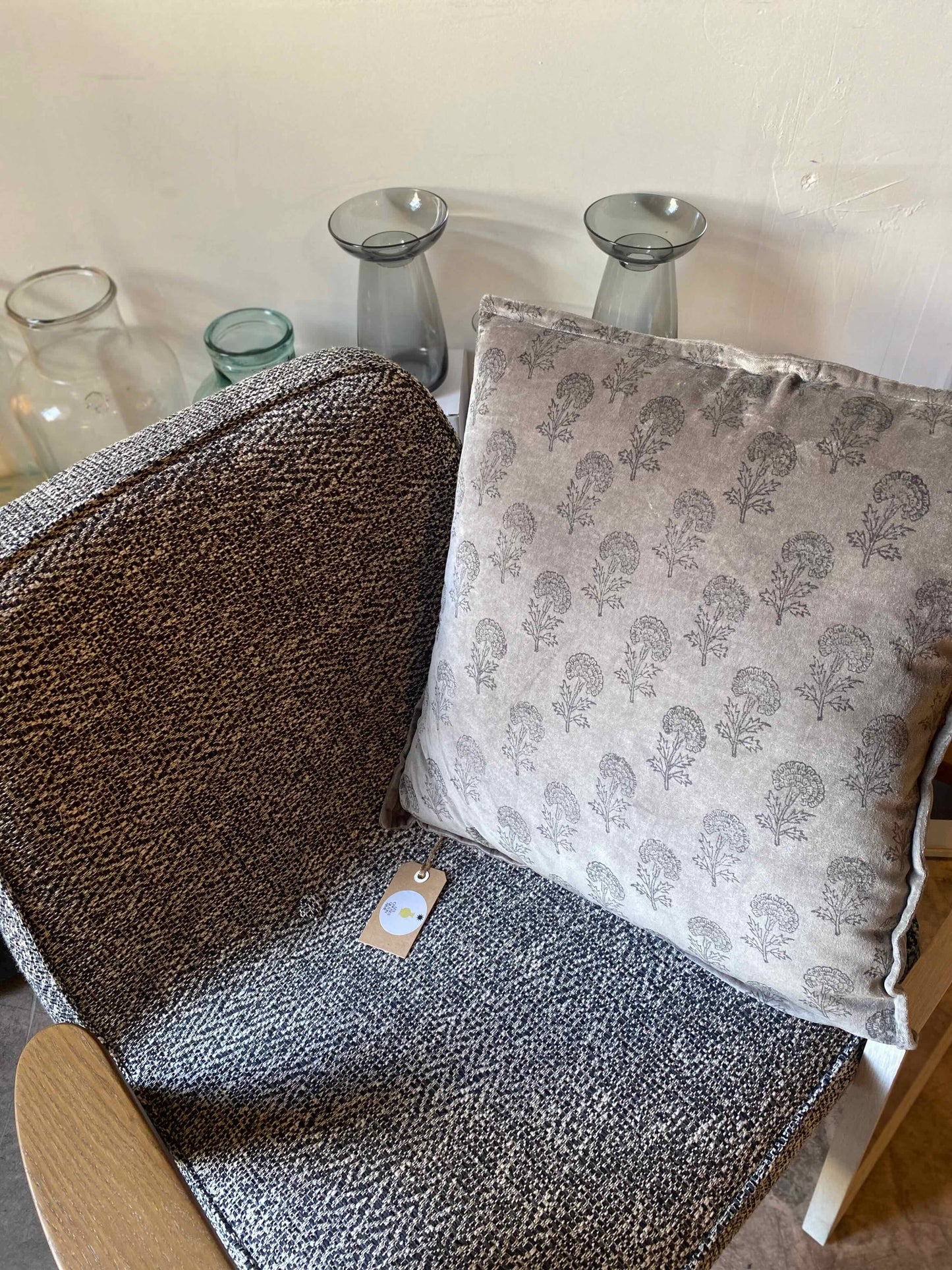 Le Coussin Timeless Gris Les Choses qu'on Aime