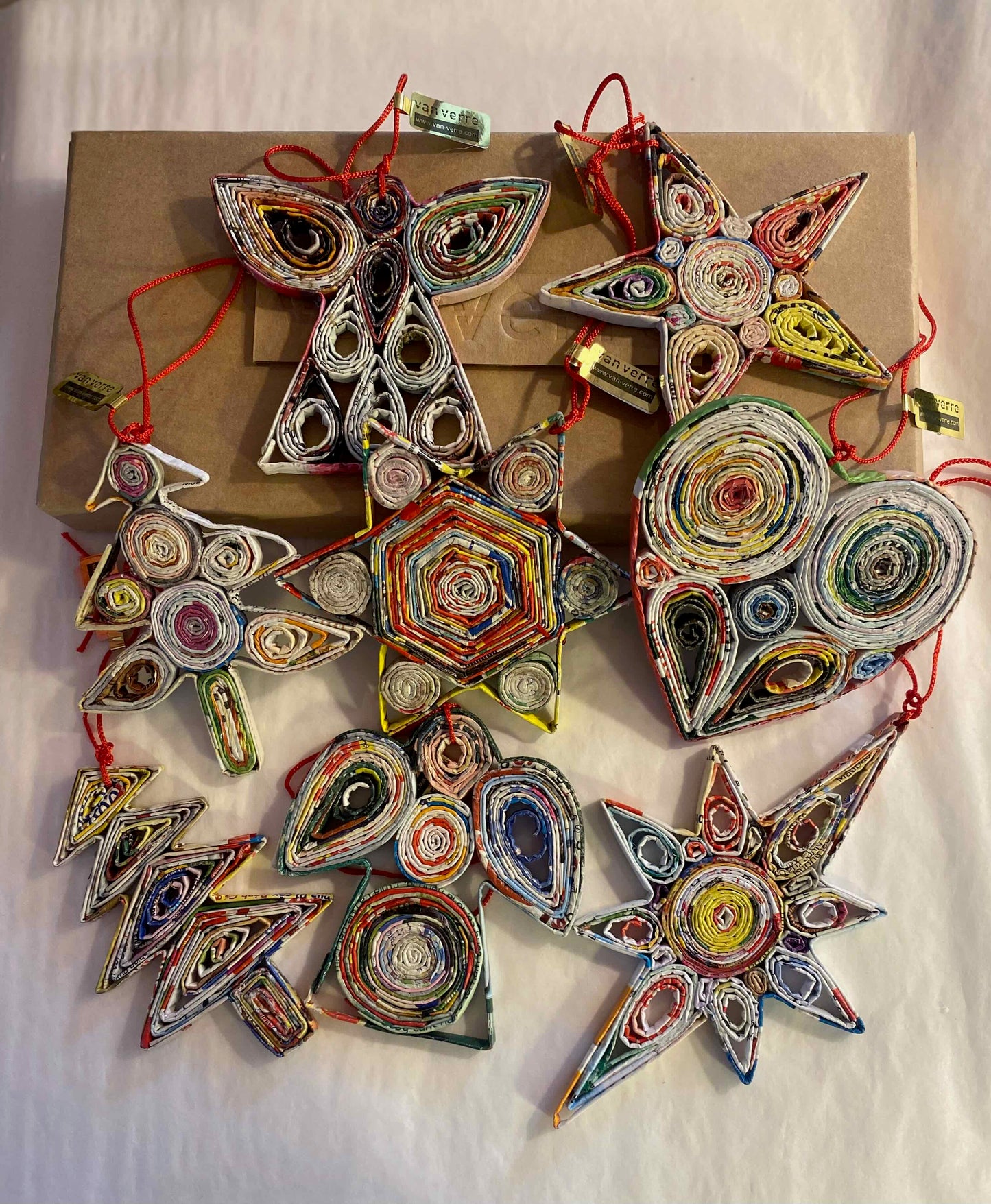 Les Ornements Papier Noël