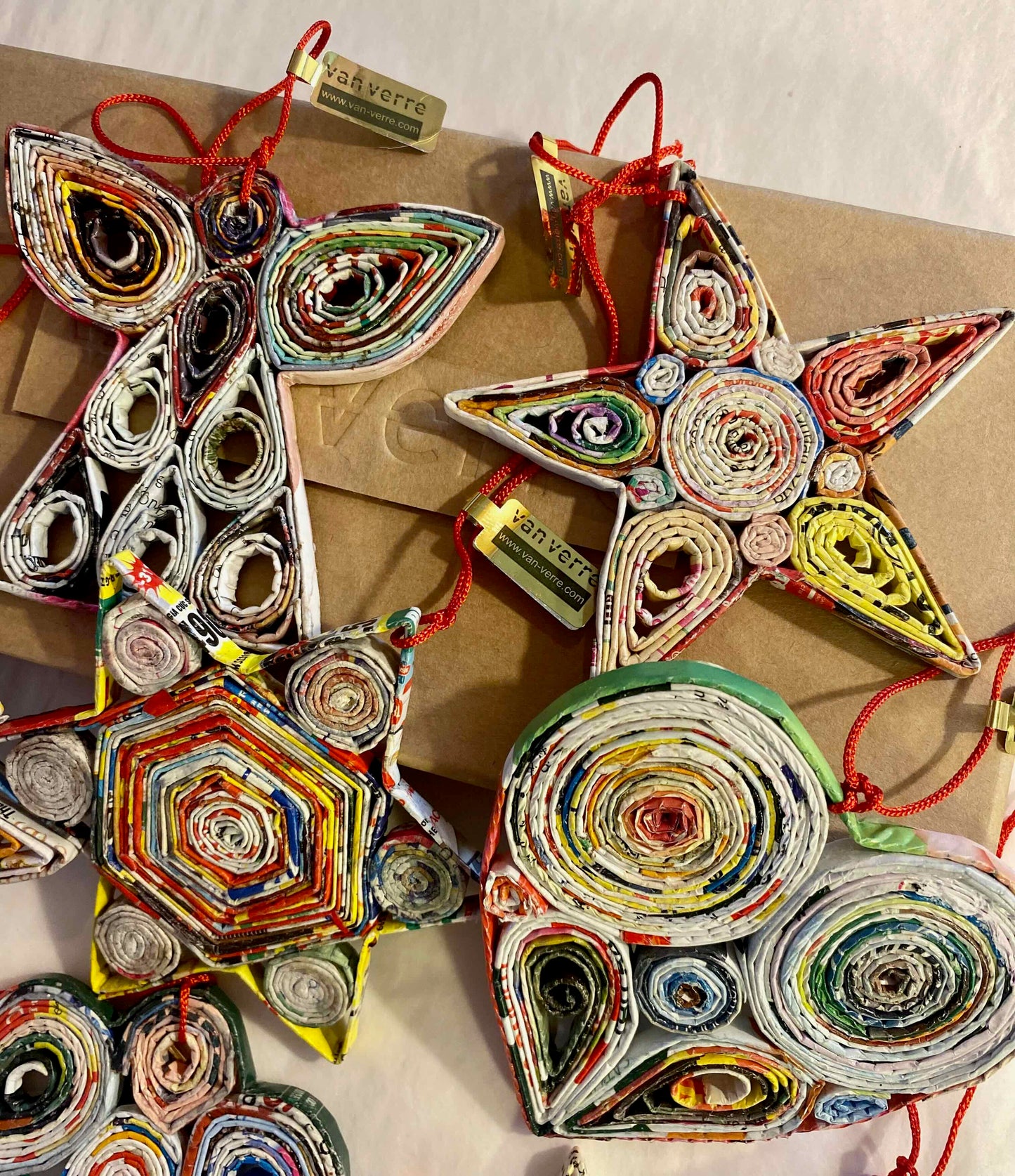 Les Ornements Papier Noël