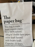 Cargar la imagen en la vista de la galería, La bolsa de papel multiusos