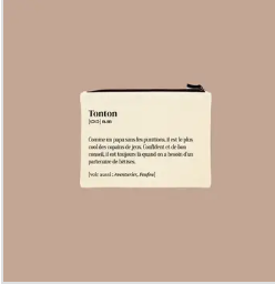 La troussette Tonton Les Choses qu'on Aime