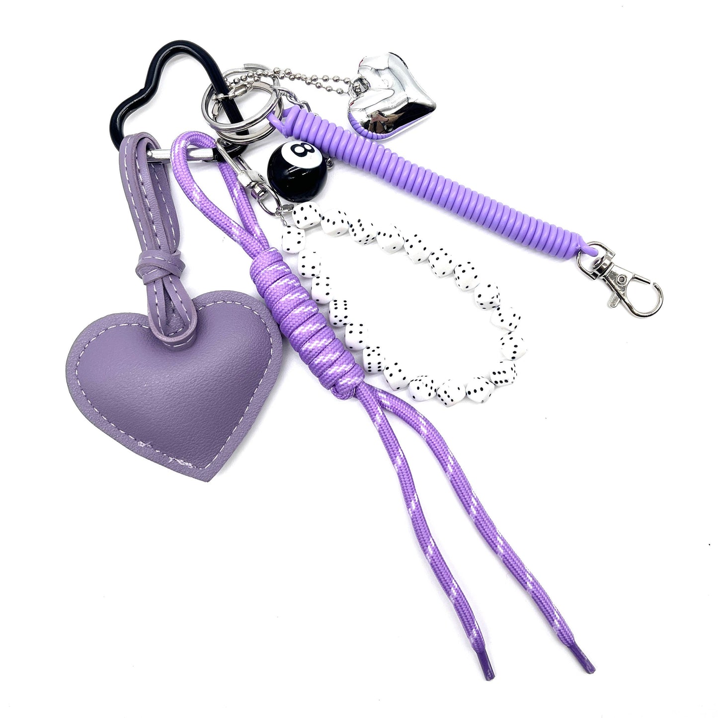 Le bijou de Sac Coeur Les Choses qu'on Aime Violet