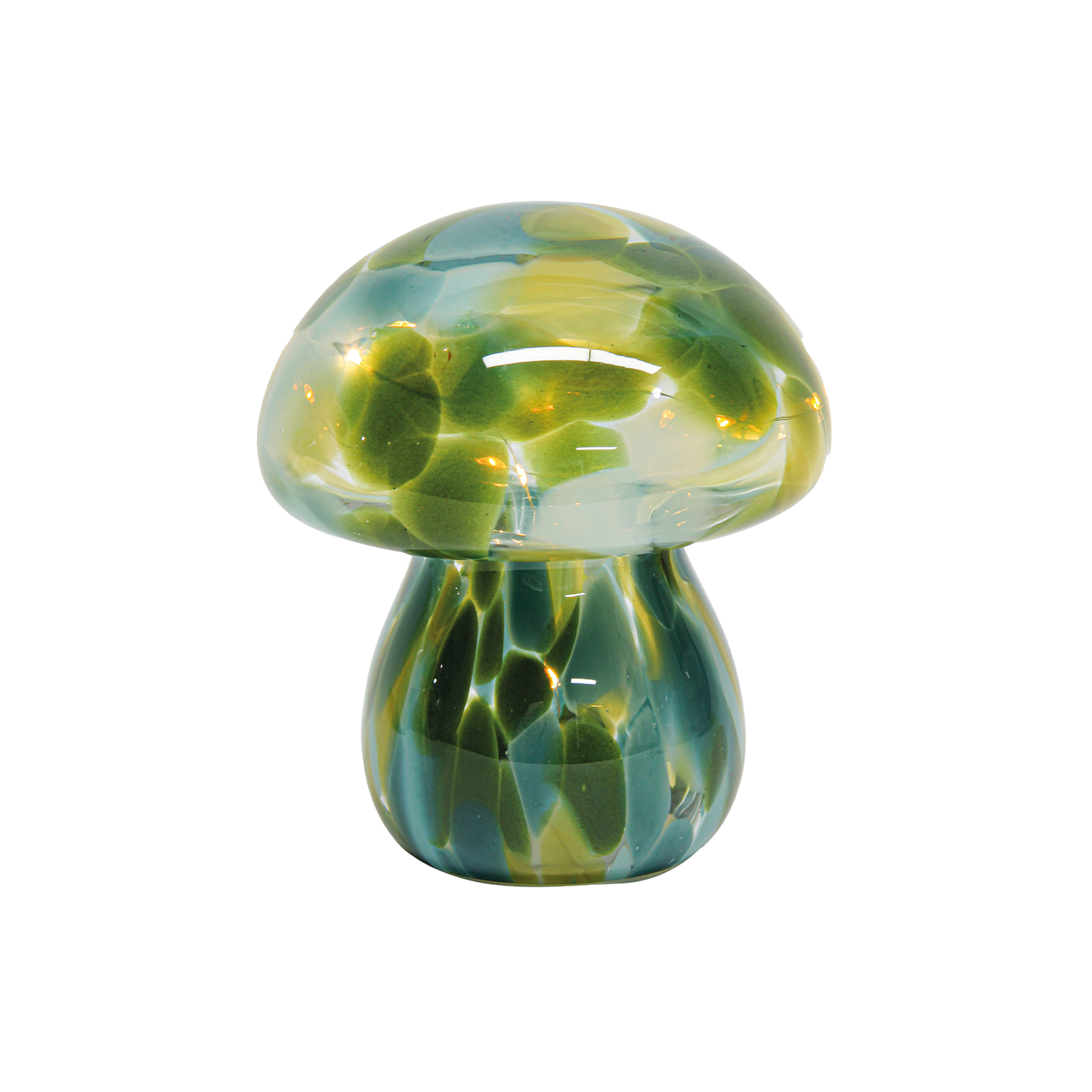 Lampe Décorative Champi Tacheté Multi Bleu À Piles