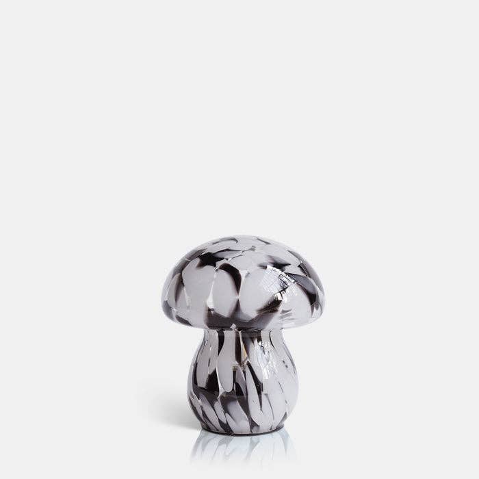 La Lampe Mushroom Les Choses qu'on Aime Noire Marbrée Clean