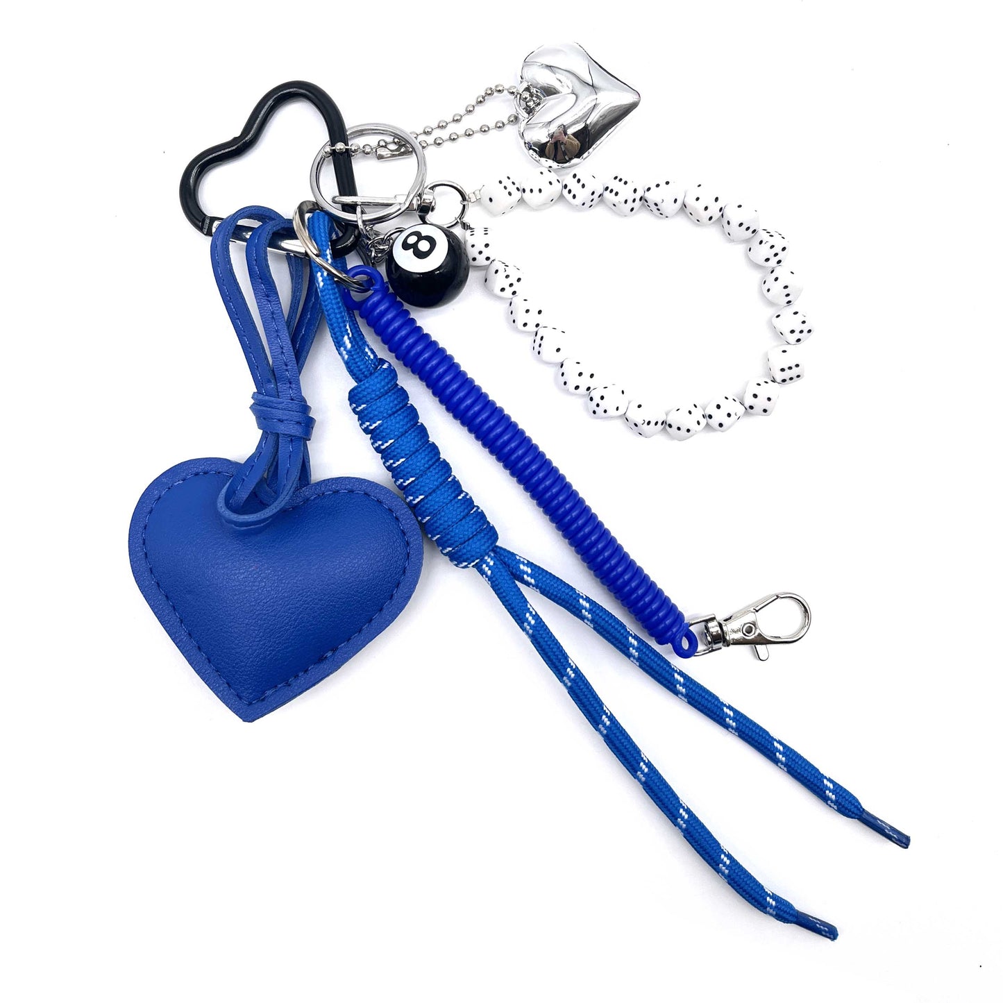 Le bijou de Sac Coeur Les Choses qu'on Aime Bleu