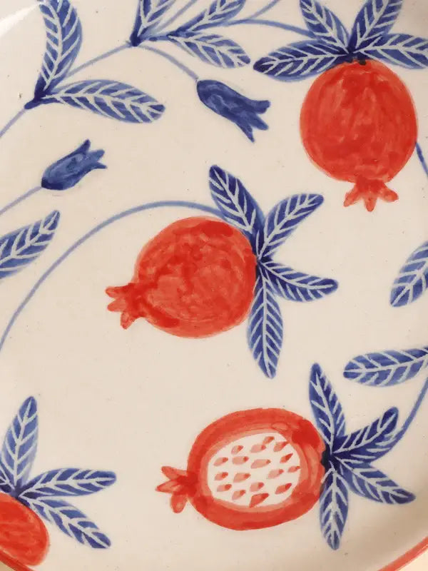 Assiette en céramique Anaar Bazaar (7 pouces)