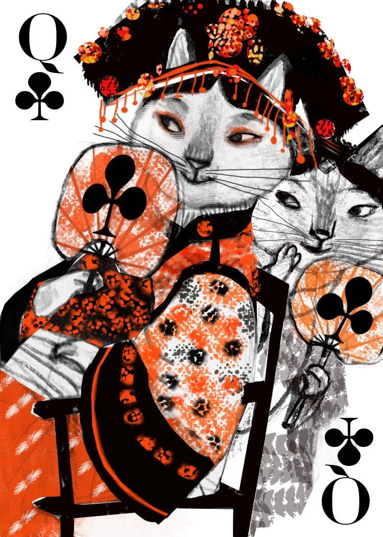 Le Jeu de cartes drôle Chats Les Choses qu'on Aime