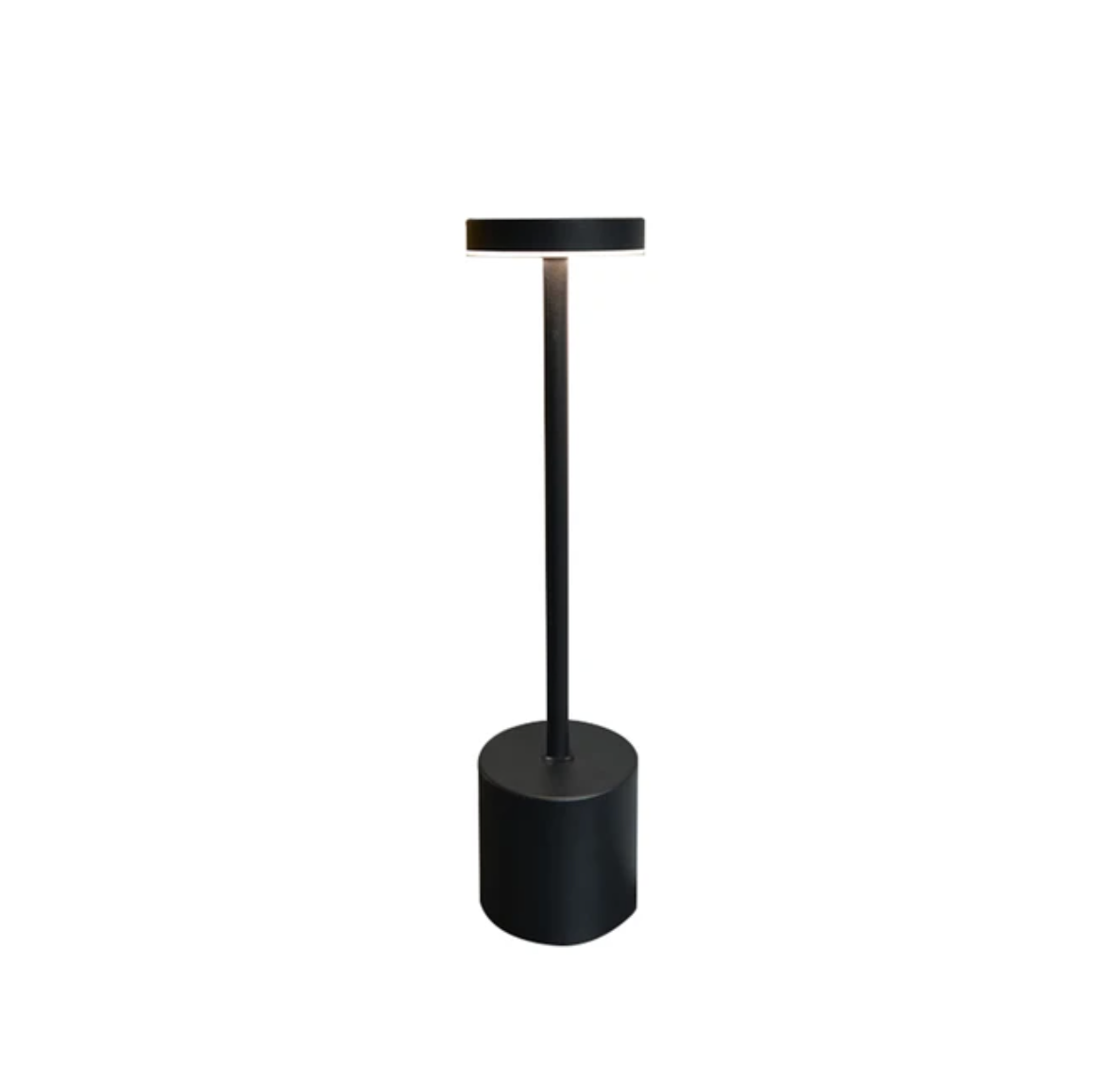 La Lampe à poser Led Sans fil Noire Les Choses qu'on Aime