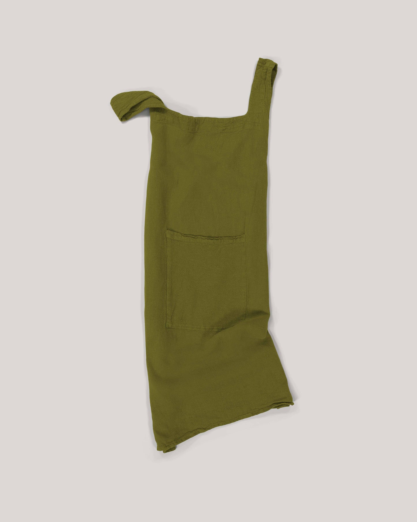 Le tablier Japonais Vert Chartreuse Les Choses qu'on Aime Recto