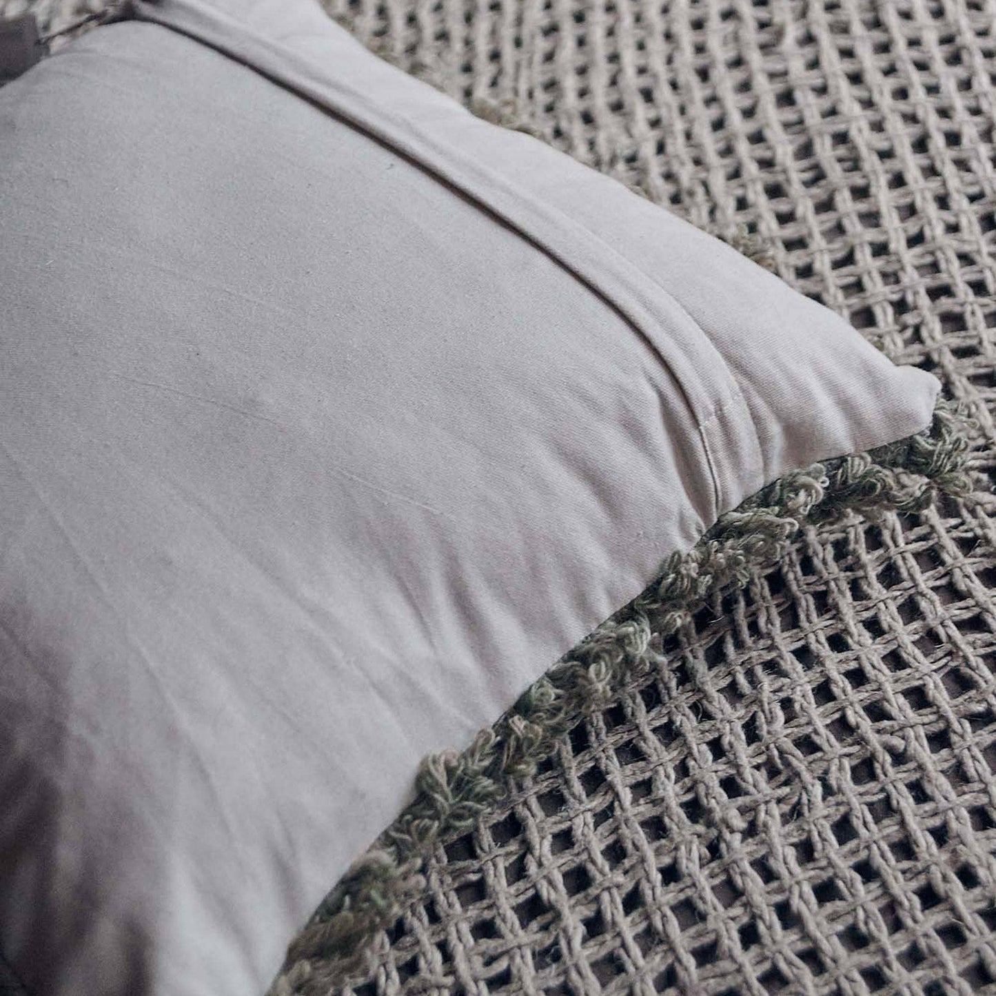 Coussin Texturé Shaggy Quarry