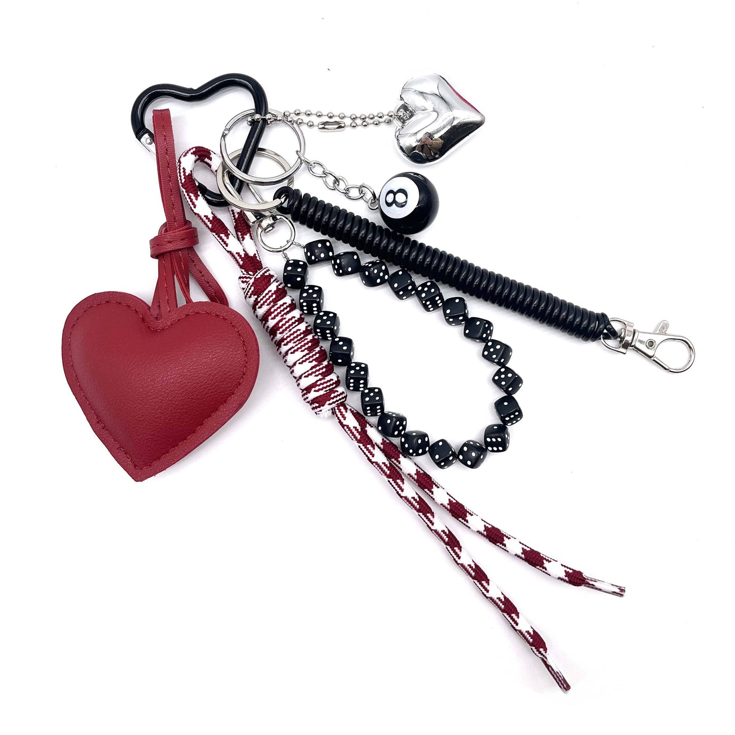 Le bijou de Sac Coeur Les Choses qu'on Aime Rouge