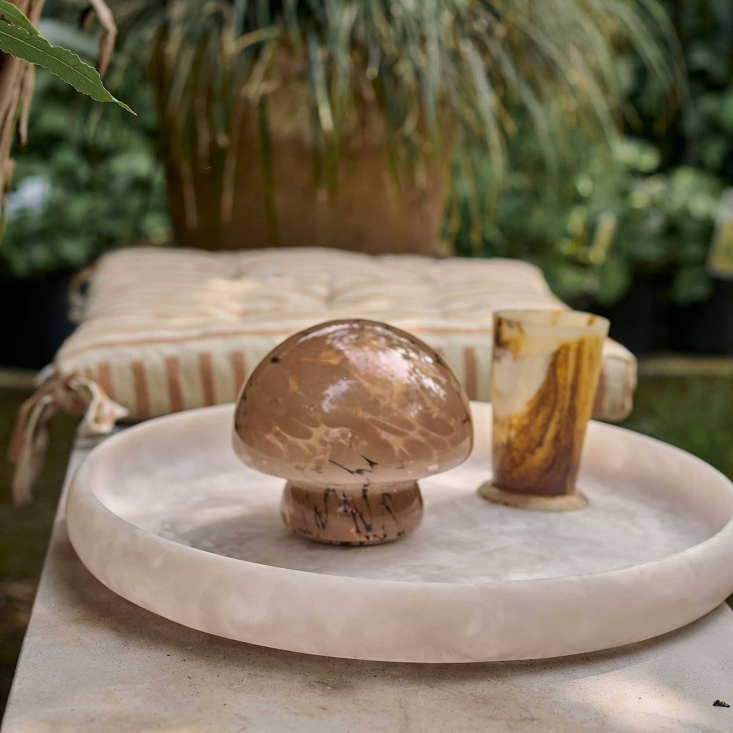 LAMPE DE TABLE PORTABLE PANDORA, CARAMEL