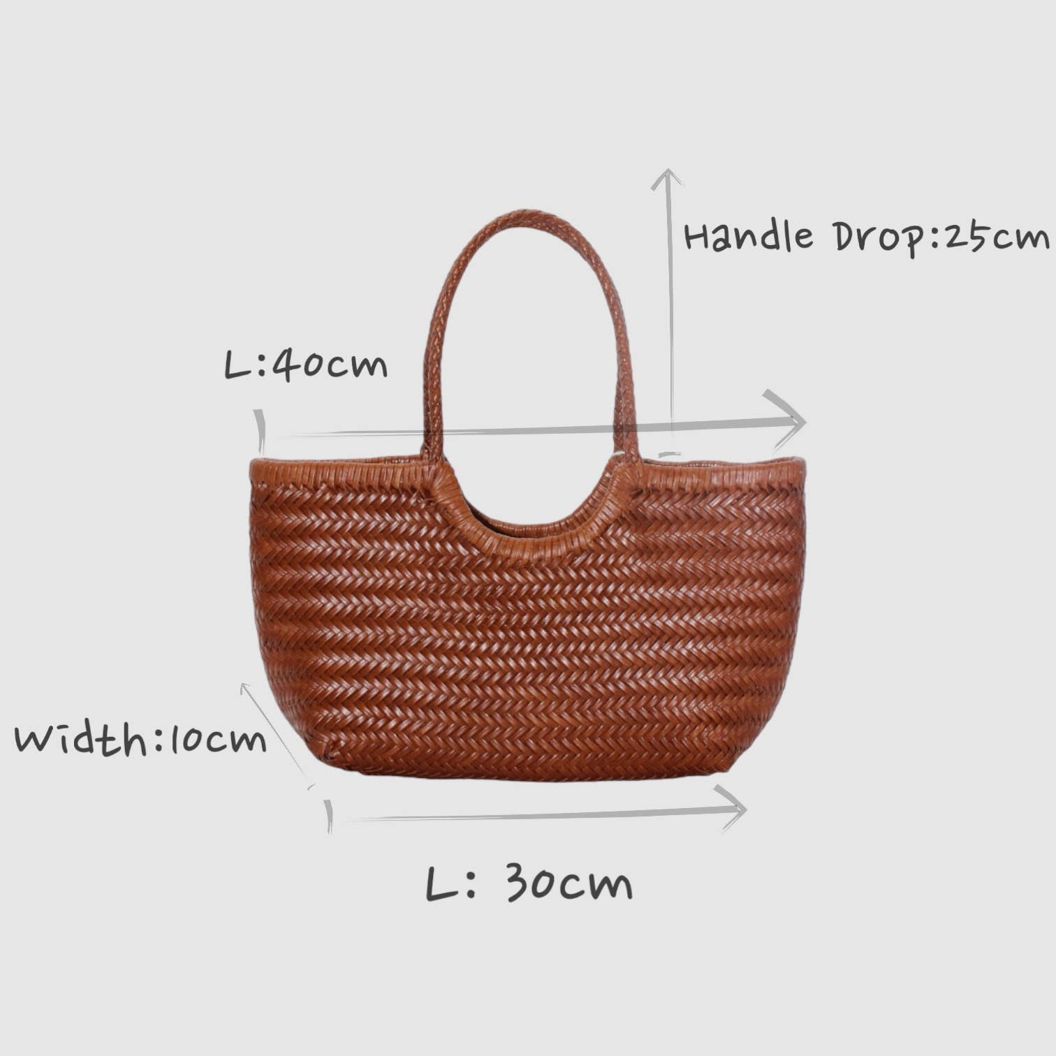Le Cabas Carmel Les Choses qu'on Aime Dimensions