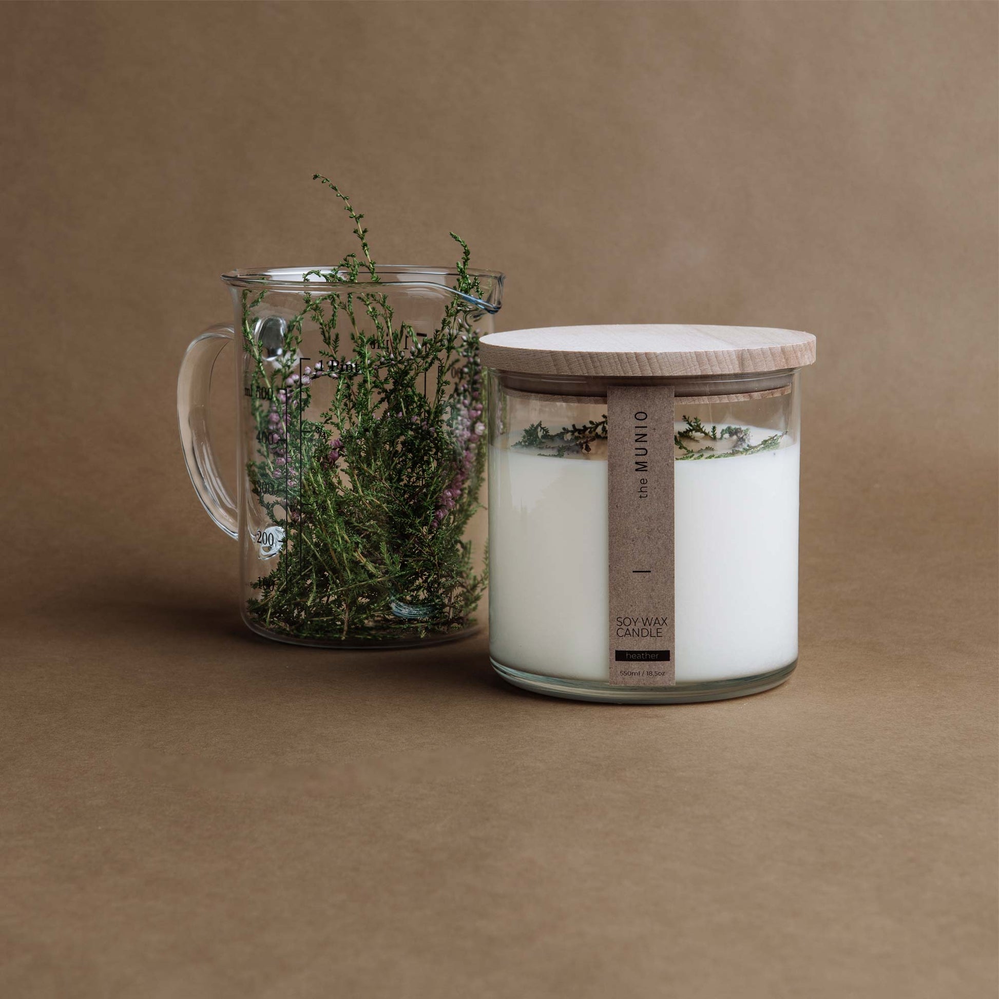 La Bougie en Verre Fleurs de Bruyère Les Choses qu'on Aime 2