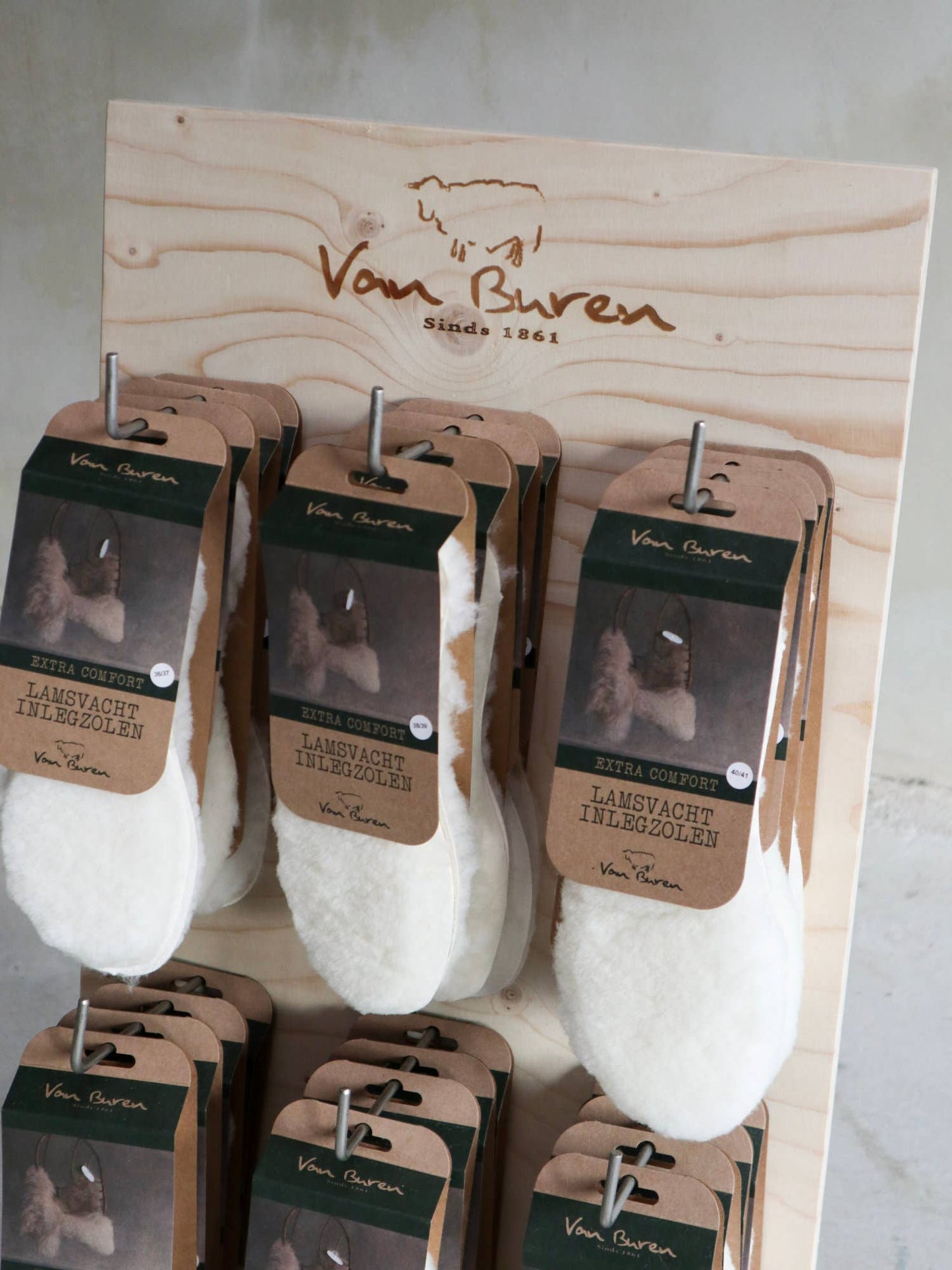 Semelles en peau de mouton