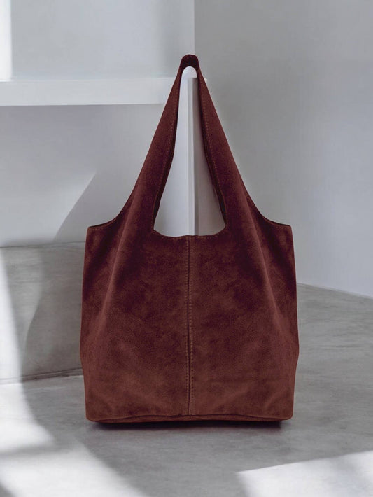 Sac à bandoulière en cuir suédé Giannina 221024