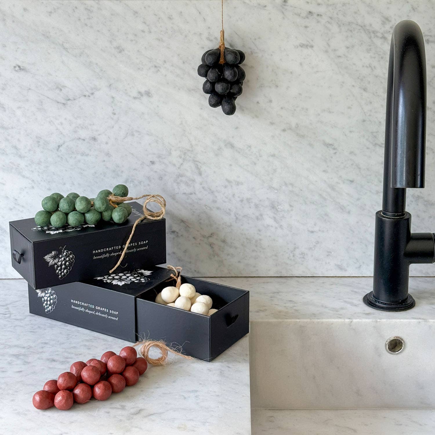 Le packaging de la Grappe de Saon au Raisin Les Choses qu'on Aime