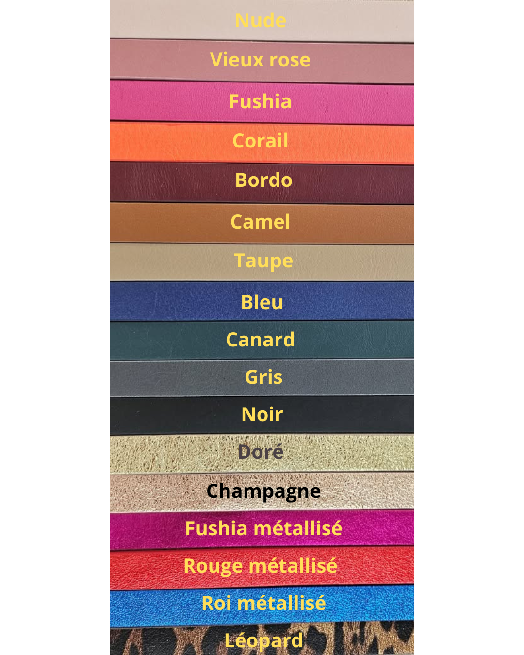 Porte-clé cuir  sweet home / chez nous: Corail / Français / CHEZ NOUS ♥
