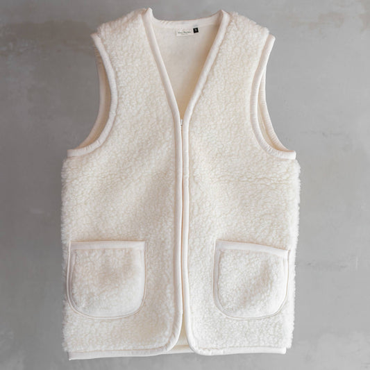 Gilet matelassé Taru Off-White -7 tailles