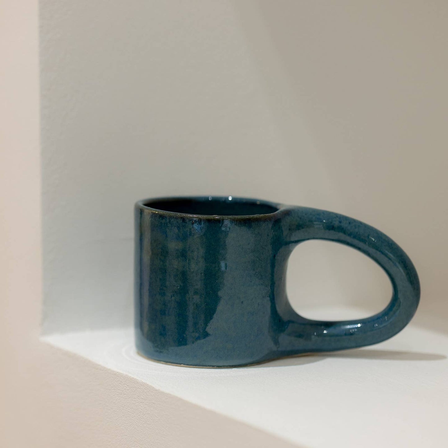 Le Mug Maxi Anse Les Choses qu'on Aime Bleue