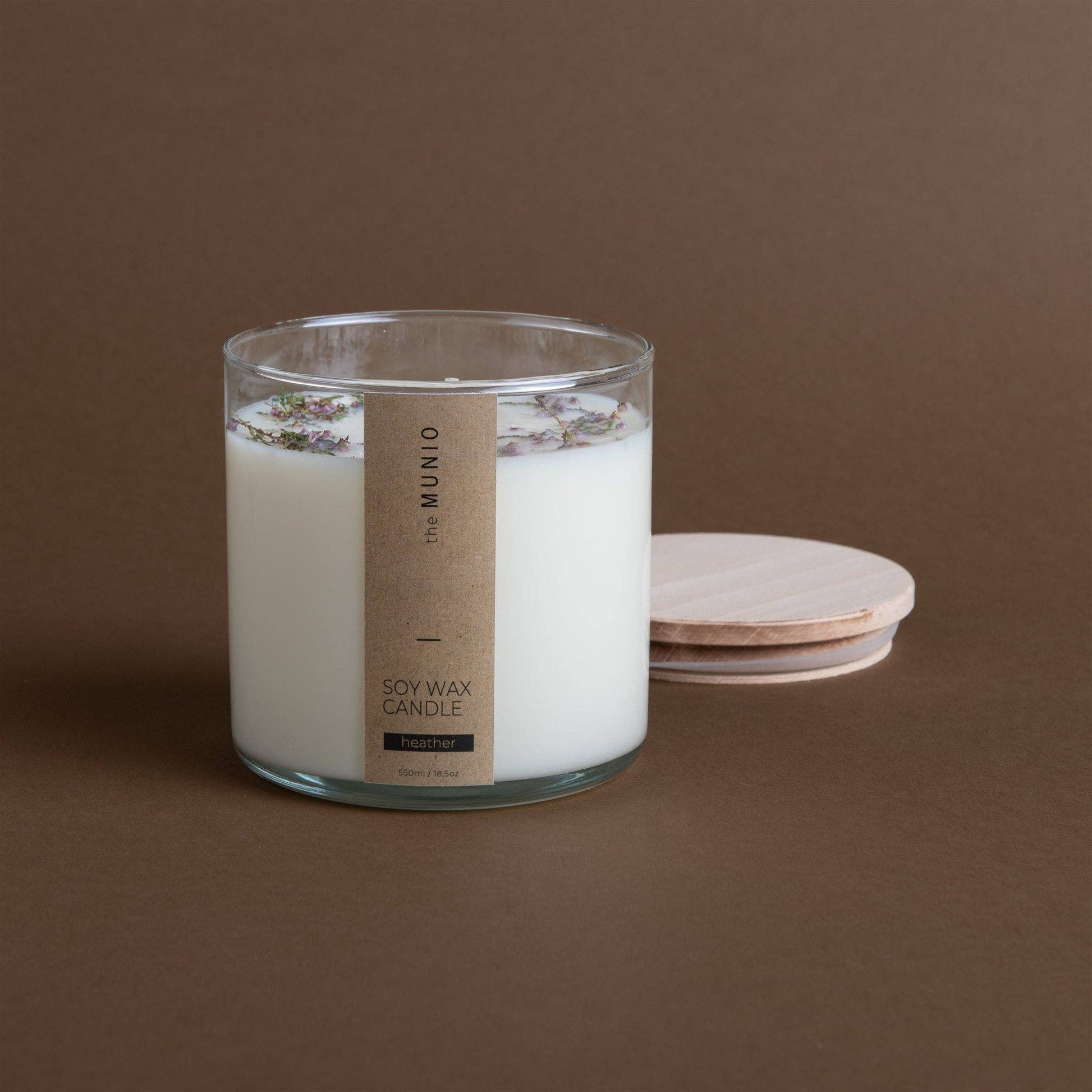 La Bougie en Verre Fleurs de Bruyère Les Choses qu'on Aime 1