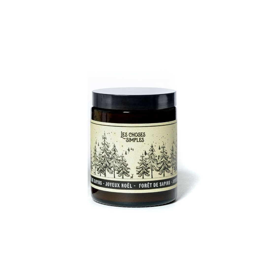 Bougie parfumée de Noël - Sapin de Noël