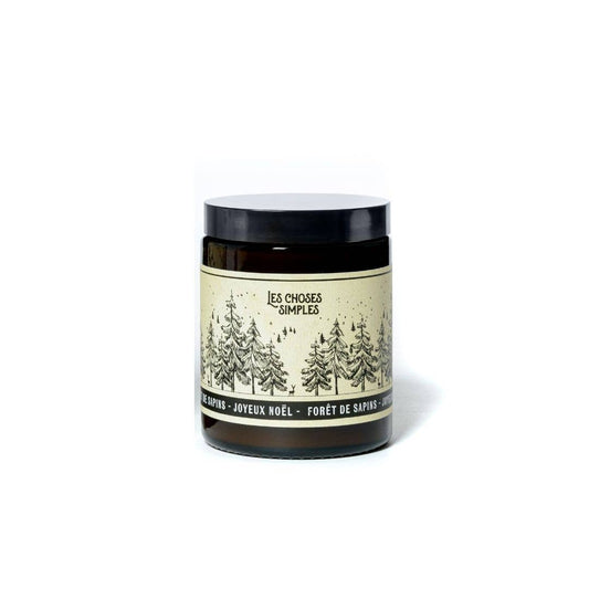 Bougie parfumée de Noël - Sapin de Noël