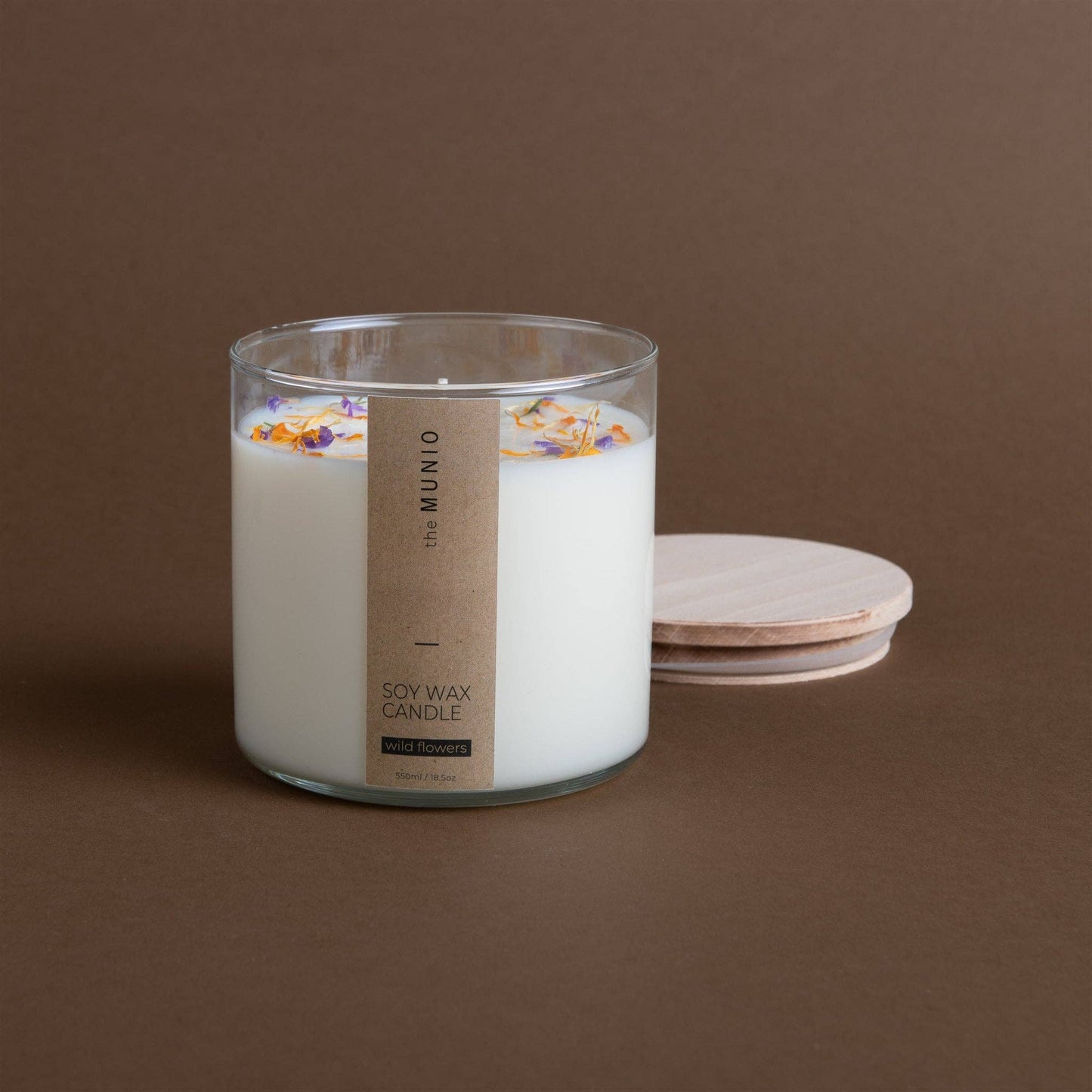 La Bougie en Verre Fleurs des Champs Les Choses qu'on Aime 