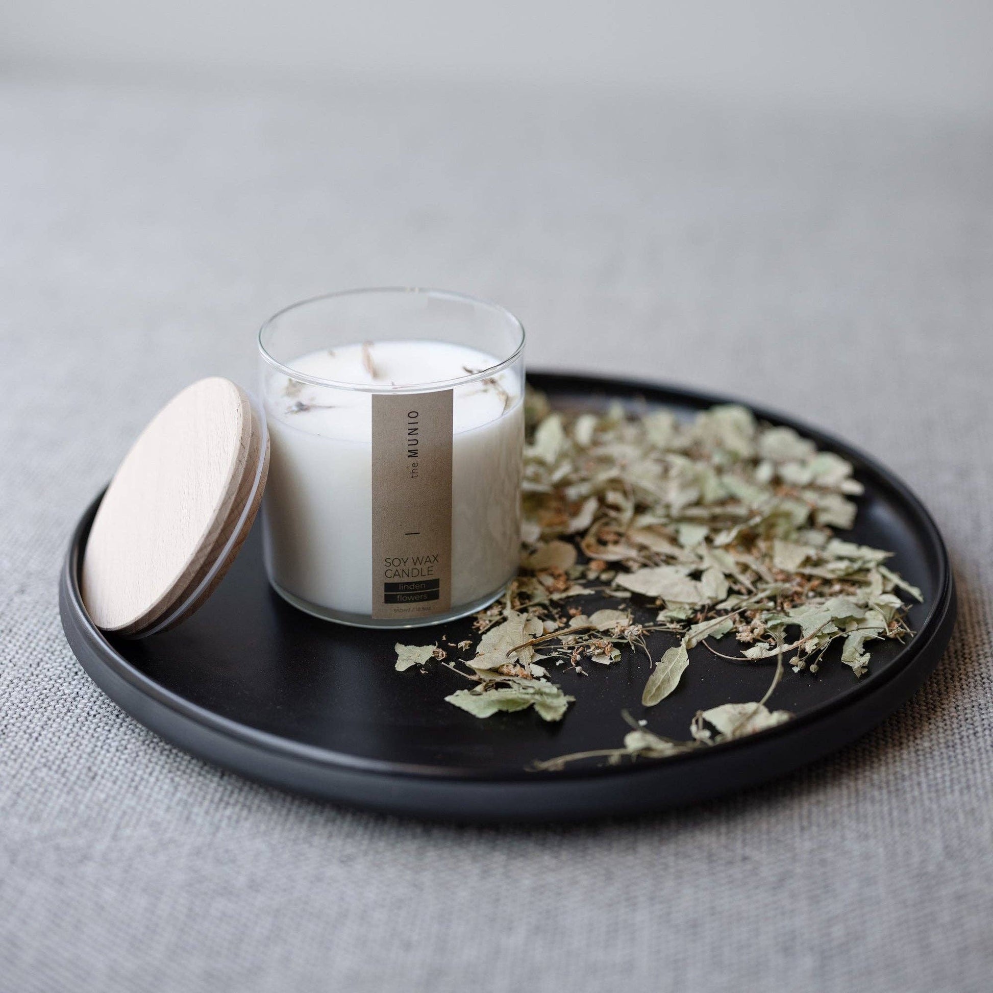 La Bougie en Verre Fleur de Tilleul Les Choses Qu'on Aime 2