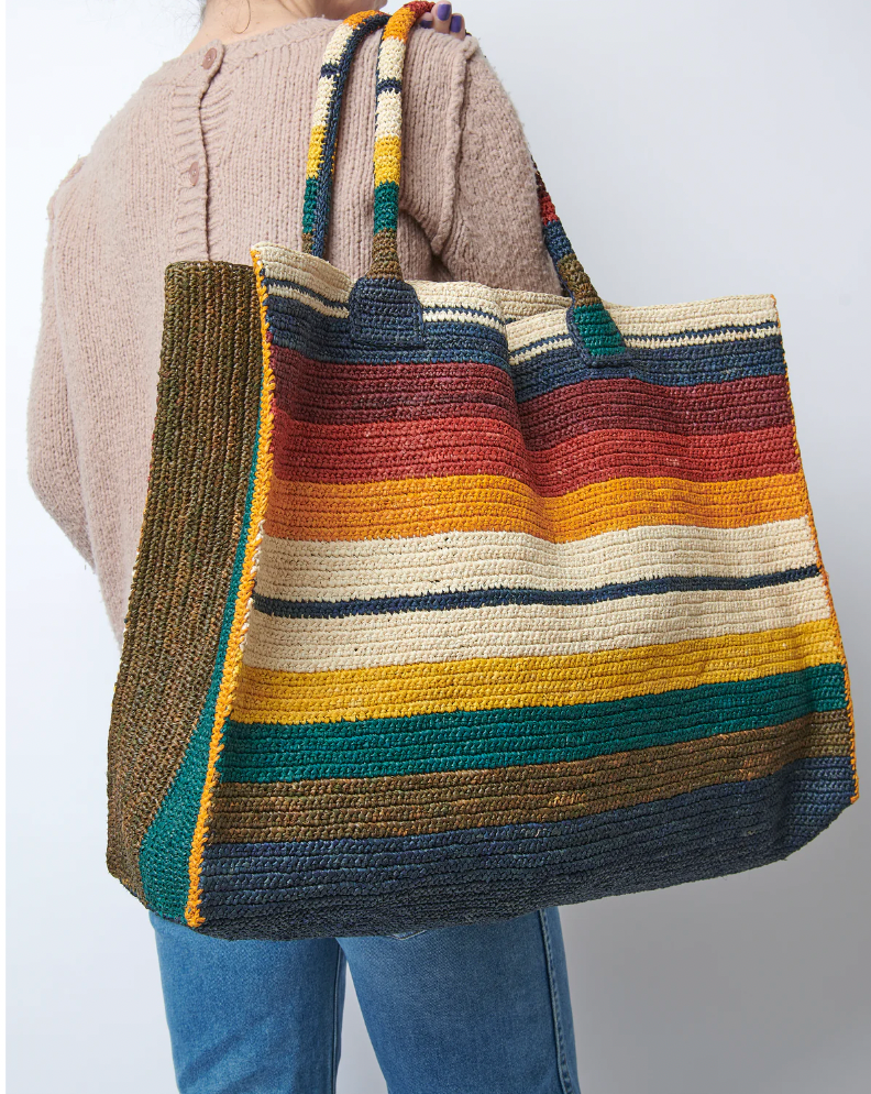 Totes de fin de semana multicolores