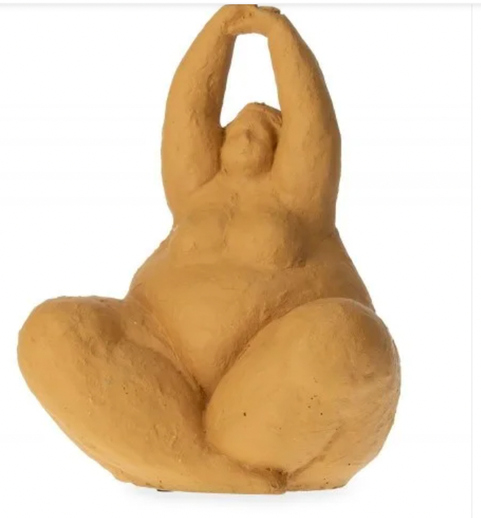 La Yoga Gingembre Sculpture Femme Forte Les Choses qu'on Aime