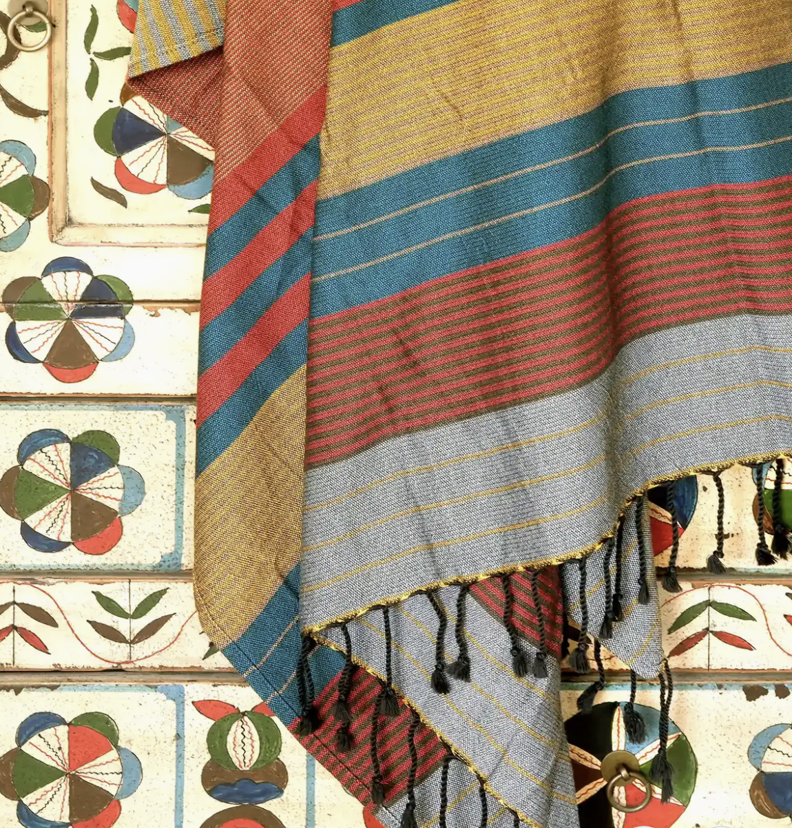 La Fouta Red Blue Les Choses qu'on Aime Détail