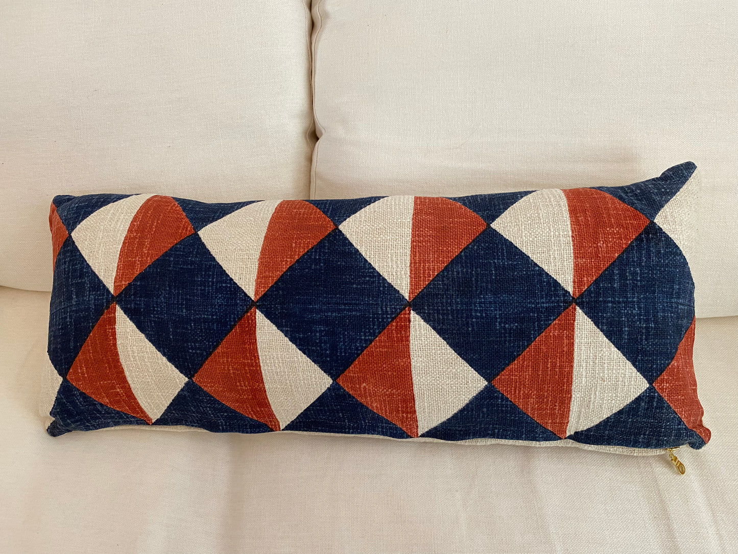 Rectangular Geometric Cushions