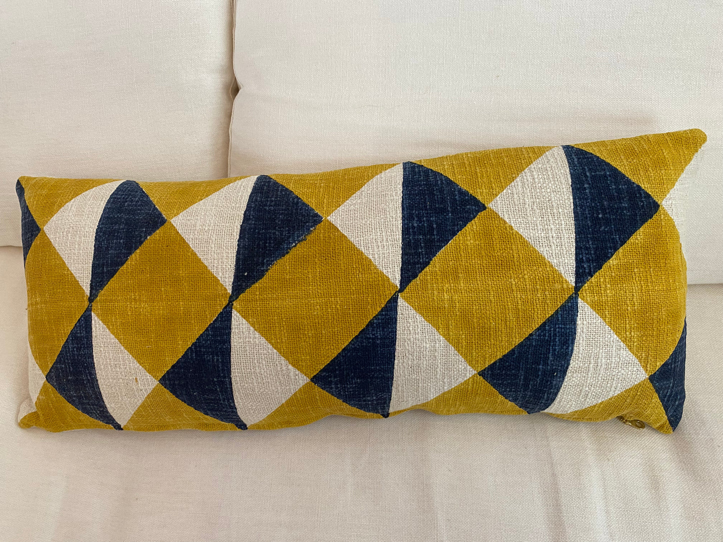 Rectangular Geometric Cushions