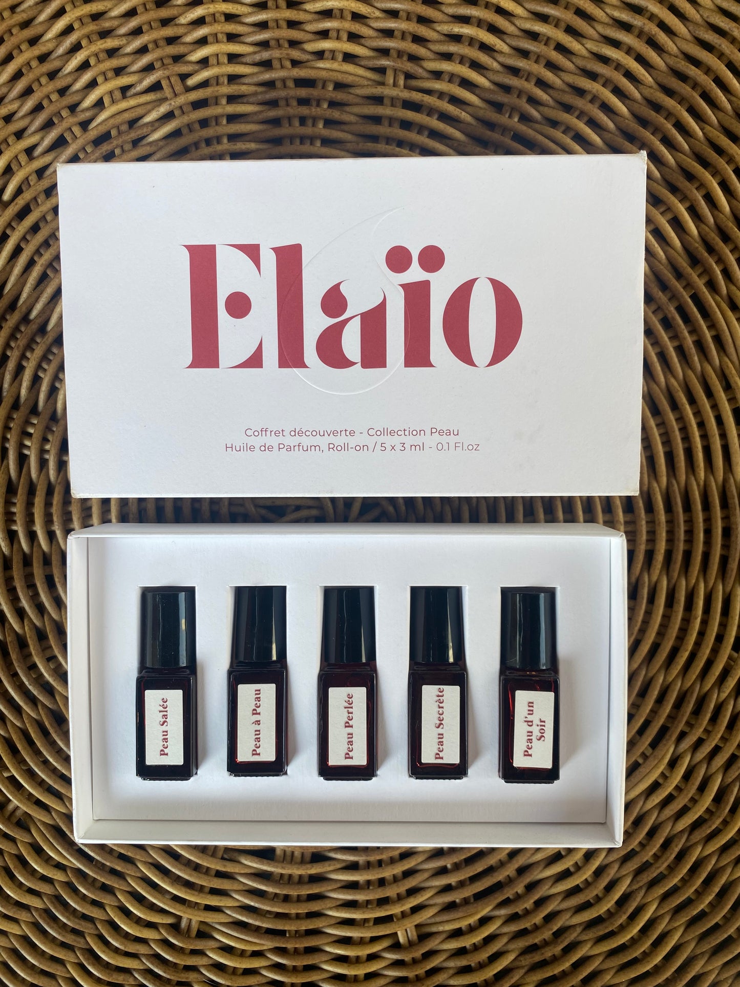 La caja de descubrimiento de aceites perfumados ELAÏO